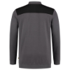 Afbeeldingen van TRICORP Polosweater bi-colour Naden 302004 donkergrijs/zwart 5XL