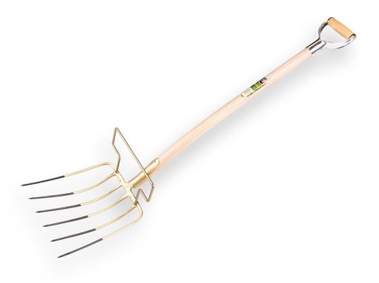 Afbeeldingen van OFFNER Bladvork 6-tands 36CM met beugel + YD-steel