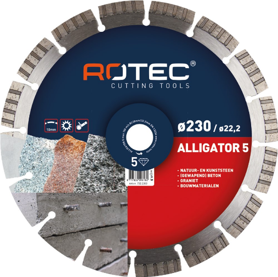 Afbeeldingen van ROTEC Diamantzaagblad TURBO 350X3,2X20,0MM