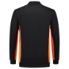 Afbeeldingen van TRICORP Polosweater bi-colour 302003 zwart/oranje L