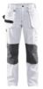 Afbeeldingen van BLÅKLÄDER Werkbroek schilder dames 7131 wit/donkergrijs D24