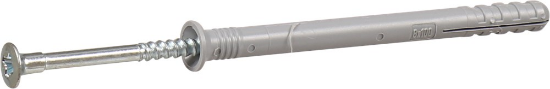 Afbeeldingen van KELFORT Spijkerplug nylon platkop