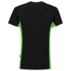 Afbeeldingen van TRICORP T-shirt bi-colour 102004 zwart/limoen M