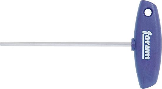 Afbeeldingen van FORUM Stiftsleutel inbus T-greep 6,0X100MM
