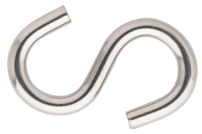 Afbeeldingen van S-haak RVS316 6MM