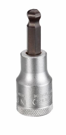 Afbeeldingen van GEDORE Schroevendraaierdopsleutel ½" kogelkop binnenzeskant 6MM