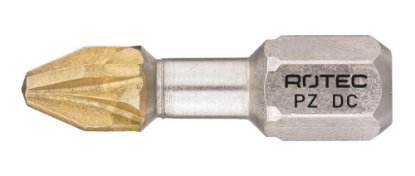 Afbeeldingen van ROTEC Torsionbit ¼" PRO PZ3 25MM C6,3 DIAMOND 10x
