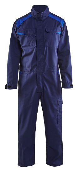 Afbeeldingen van BLÅKLÄDER Overall industrie 6054 marineblauw/korenblauw C46