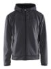 Afbeeldingen van BLÅKLÄDER Hoodie met rits 3363 medium grijs/zwart XL
