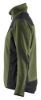 Afbeeldingen van BLÅKLÄDER Gebreid vest met softshell dames 5943 herfstgroen/zwart S