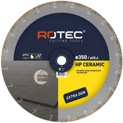 Afbeeldingen van ROTEC Diamantzaagblad CERAMIC HD 300X2,0X25,4MM