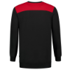 Afbeeldingen van TRICORP Sweater bi-colour Naden 302013 zwart/rood XS