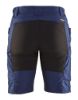 Afbeeldingen van BLÅKLÄDER Short service dames met stretch 7149 marineblauw/zwart C32