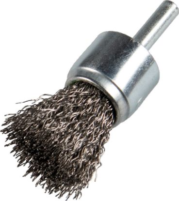 Afbeeldingen van Smalle borstel 0,3MM gebogen staal 30X6MM