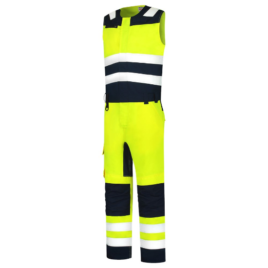 Afbeeldingen van TRICORP Bodybroek High Vis bi-colour 753007 fluor geel/inkt 60