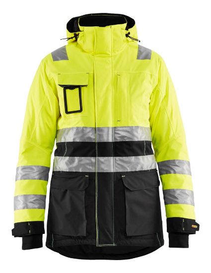 Afbeeldingen van BLÅKLÄDER Winterparka dames 4472 High Vis geel/zwart S