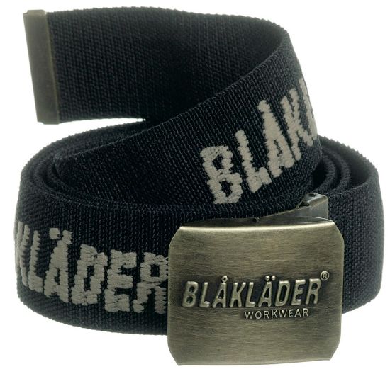 Afbeeldingen van BLÅKLÄDER Riem met stretch 4003 zwart onesize