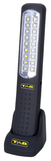 Afbeeldingen van TAB Accu looplamp SMD-LED 380LM noodverlichting laadstation