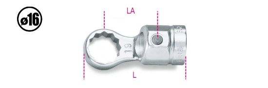 Afbeeldingen van BETA Opsteek ringsleutel 30MM 652 30