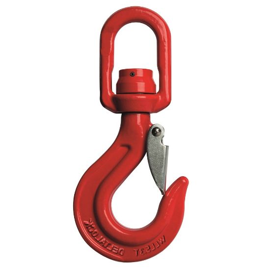 Afbeeldingen van Wartelhaak+ klep & lager Grade80 belast 1,12T