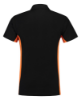 Afbeeldingen van TRICORP Poloshirt bi-colour met borstzak 202002 zwart/oranje L