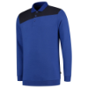 Afbeeldingen van TRICORP Polosweater bi-colour Naden 302004 royal blauw/navy L