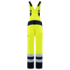Afbeeldingen van TRICORP Amerikaanse overall Multinorm bi-colour 753011 fluor geel/inkt 46