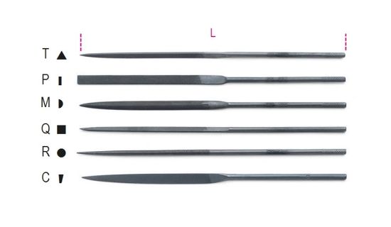 Afbeeldingen van BETA Naaldvijl diamant korrel D126 1720D/T