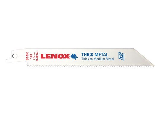 Afbeeldingen van LENOX Reciprozaagblad metaal PB 624R 152X19X0,9MM 24 TPI 5x