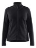 Afbeeldingen van BLÅKLÄDER Microfleecevest dames 4766 zwart/medium grijs S