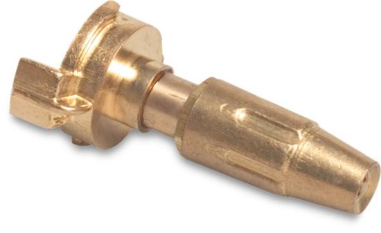 Afbeeldingen van PROFEC Spuitmondstuk type 125 messing 7MM snelkoppeling NA40