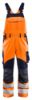 Afbeeldingen van BLÅKLÄDER Bretelbroek Multinorm Inherent 2889 High Vis oranje/marineblauw C52