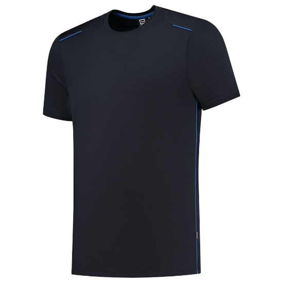 Afbeeldingen van TRICORP T-shirt Accent 102703 navy/royal blauw XL