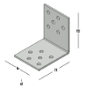 Afbeeldingen van GEBR. BODEGRAVEN Versterkingshoek SV 50X50MM 40X2MM