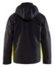 Afbeeldingen van BLÅKLÄDER Shelljack bi-colour 4790 zwart/High Vis geel 4XL