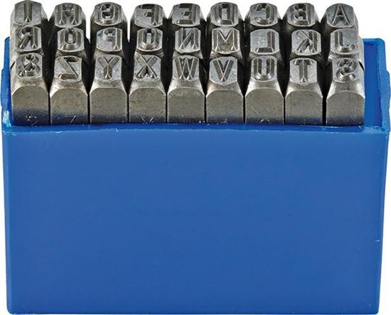 Afbeeldingen van FORUM Slagletterset letterhoogte 10MM