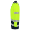 Afbeeldingen van TRICORP Poloshirt High Vis bi-colour met lange mouwen 203008 fluor geel/inkt 3XL
