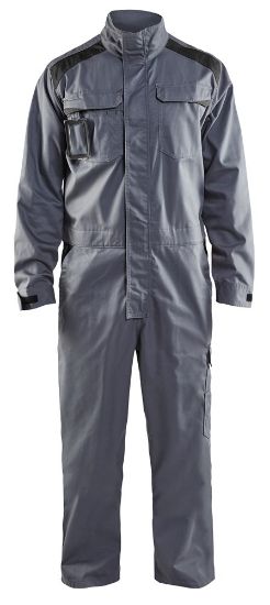 Afbeeldingen van BLÅKLÄDER Overall industrie 6054 grijs/zwart C50