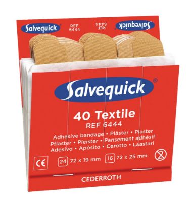 Afbeeldingen van Salvequick navulling 240  pleister 6x
