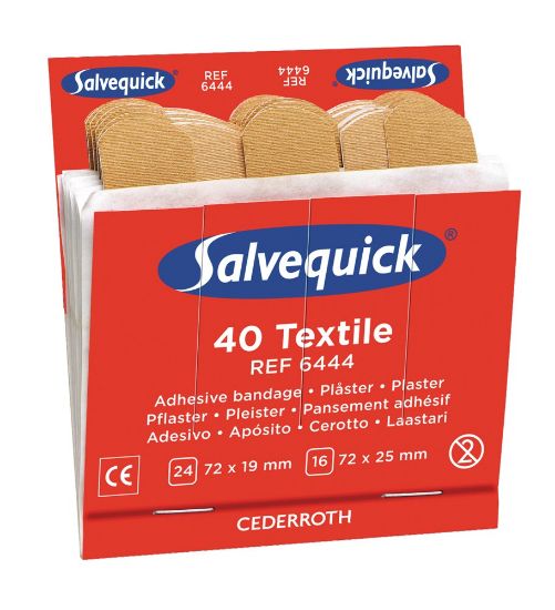 Afbeeldingen van Salvequick navulling 240  pleister 6x