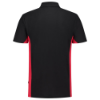 Afbeeldingen van TRICORP Poloshirt bi-colour 202004 zwart/rood L