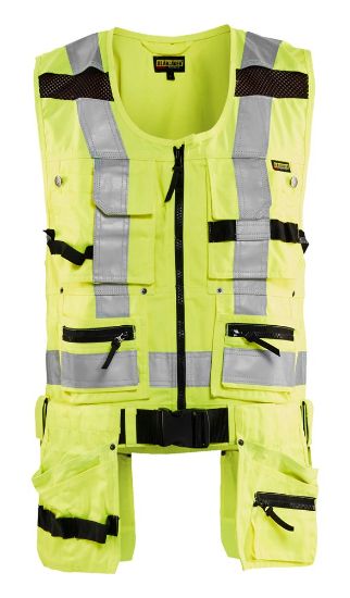 Afbeeldingen van BLÅKLÄDER Werkvest 3032 High Vis geel 4XL