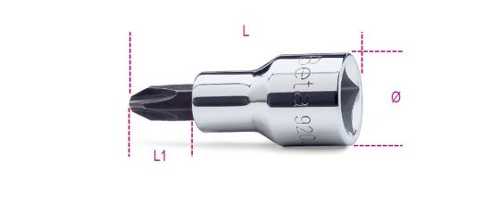 Afbeeldingen van BETA Schroevendraaierdop ½" PH 920PH 2