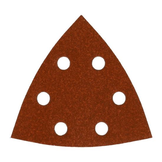 Afbeeldingen van MILWAUKEE Schuurpapier delta 6 gaten 93X93MM HL K240 10x