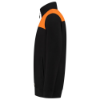 Afbeeldingen van TRICORP Sweatvest bi-colour Naden 302014 zwart/oranje M
