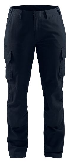 Afbeeldingen van BLÅKLÄDER Werkbroek industrie dames met stretch 7106 donker marineblauw C40