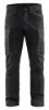 Afbeeldingen van BLÅKLÄDER Werkbroek service denim met stretch 1459 zwart C58