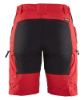 Afbeeldingen van BLÅKLÄDER Short service dames met stretch 7149 rood/zwart C36