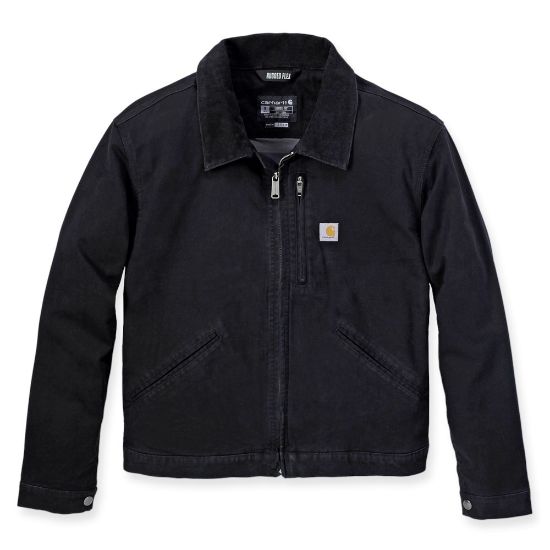 Afbeeldingen van CARHARTT Jas Detroit canvas relaxed fit dames 160208 zwart M