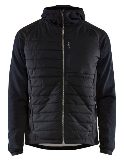 Afbeeldingen van BLÅKLÄDER Hybride jack 5930 donker marineblauw/zwart M